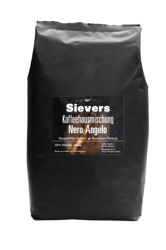 Nero Angelo - Sievers Kaffeemischung - Sievers - Das Kaffeehaus in Braunschweig und Gifhorn